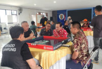 Poto: Seleksi Atlet Domino PWI Lampung (Lim).