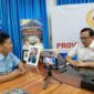 Poto: Wakil Ketua II KONI Lampung Riagus Ria saat memberikan keterangan kepada Wartawan ( Dok HUMAS KOMI Lampung).