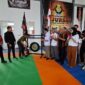 Poto: Ketua KONI Lampung membuka kejuaraan Antarsatlat Tarung Derajat, 
