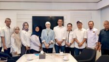 Poto: Putri Zulhas Bersama Ketua dan Jajaran Pengurus PWI Lampung (ist)