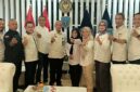 Poto: Komjen Pol Rudi Setiawan bersama Jajaran pengurus PWI Lampung.