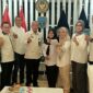 Poto: Komjen Pol Rudi Setiawan bersama Jajaran pengurus PWI Lampung.