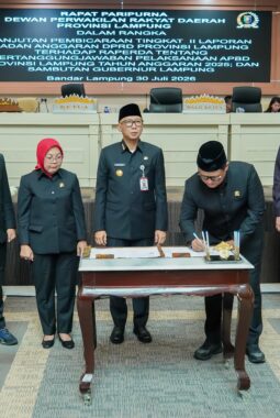Ketua PMI Provinsi Lampung Lantik Pengurus PMI Lampung Selatan Masa Bakti 2026-2031