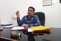 Plt Kepala Dinas Pendidikan Lampung Selatan Syaifuloh. (Foto.Juwantoro) 