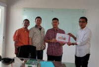 Poto: Rycko Menoza SZP saat menerima kunjungan Ketua dan Pengurus PWI Lampung.(ist).