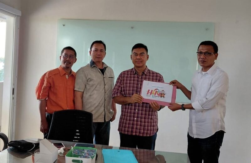 Poto: Rycko Menoza SZP saat menerima kunjungan Ketua dan Pengurus PWI Lampung.(ist).