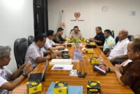 Poto: Ketua Umum KONI Lampung pimpin Tapat persiapan Porprov .