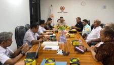 Poto: Ketua Umum KONI Lampung pimpin Tapat persiapan Porprov .