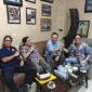 Poto: Ketua KONI Lampung dan jajaran pengurus KONI Lampung saat kunjungan  ke Sekretariat Apindo (dok Humas)