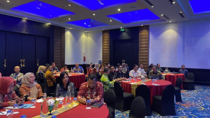 Rapat pembahasan kawasan industri Katibung. (Foto.Ist) 