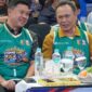 Ketua KONI Lampung Taufik Hidayat  saatenghadiri gelaran QRIS 3x3 Siger Slam 2026 di Mall Bandar Lampung, (dok Humas KONI).
