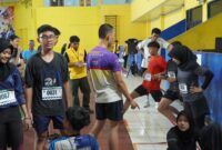 Poto: sejumlah atlet Beladiri mengikuti Tes fisik. (Dok Humas KONI Lpg).