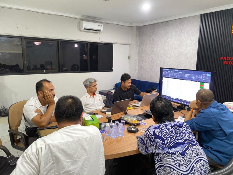 Poto: Kabid Binpres KONI Lampung, Yopi Hutomo Bhakti pimpin Rapat Evaluasi