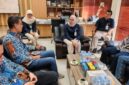 Pengurus PWI Lampung audensi dengan GM PT Angkasa Pura