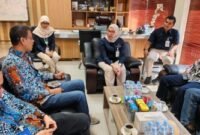 Pengurus PWI Lampung audensi dengan GM PT Angkasa Pura