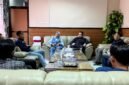 Pengurus PWI Lampung Selatan beraudiensi dengan Ketua DPRD Lamsel dan Jajarannya. (Foto.Ist) 