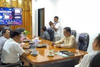 Poto: Rapat pembahasan Porptov Bersama Ketua KONI Lampung ( dok HUMAS KONI LPG).