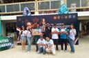 Foto: Atlet Domino Pwi Lampung usai menjadi juara (dok PWI Lamsel ).