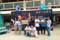 Foto: Atlet Domino Pwi Lampung usai menjadi juara (dok PWI Lamsel ).