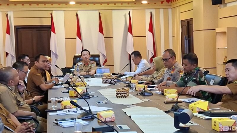 Poto: Rapat bersama Sekda,  KONI Lampung mematangkan persiapan penyelenggaraan Pekan Olahraga Provinsi (Porprov) Lampung ke-10 tahun 2026. (Ist).