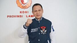 Poto: Ketua Umum KONI Lampung Ir Taufik Hidayat.
