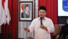 Menteri ATR/BPN Nusron Wahid, tengah memberikan kuliah umum (foto.Ist) 