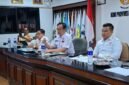 Wakil ketua II KONI Lampung Riagus Ria saat rapat koordinasi persiapan Porprov Lampung X 2026. (Dok Humas KONI).