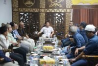 Pengurus PWI Lampung Audensi dengan Bupati Lampung Barat