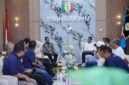 Pengurus PWI Lampung dan Peringsewu audensi dengan Bupati Peringsewu, Kamis, 10 September 2026.