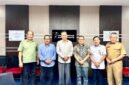 Poto: Ketua dan Jakaran Pengurus KONI bersama Rektor UBL Prof., Dr. Yusuf Barusman bersama jajaran Univeritas