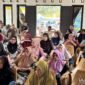 Masyarakat Candipuro tengah mengikuti kegiatan ekspose data dan perencanaan kerjasama yang dilakukan Kantor Pertanahan Lampung Selatan. 