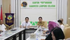 Kantor Pertanahan Lampung Selatan gelar rapat tindaklanjut layanan perintis 10.