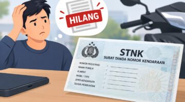 Iklan kehilangan STNK