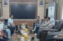 Pengurus PWI Lampung Beraudensi dengan GM PT ASDP Cabang Bakauheni. 