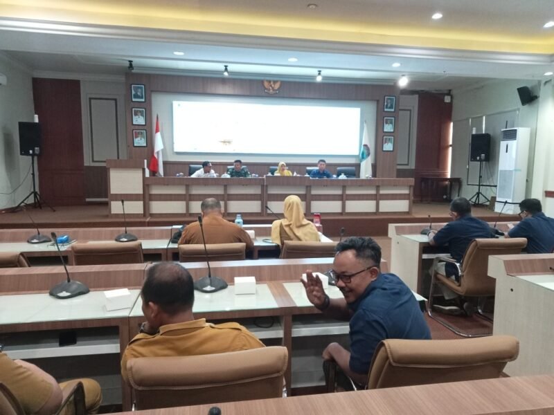 DKP dan Perum Bolog Cabang Lampung Selatan gelar sosialisasi penyaluran cadangan beras pemerintah bantuan pangan beras. 