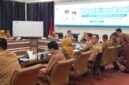 Pemkab Lampung Selatan Gelar Rakor Mingguan. (Foto.Juwantoro) 