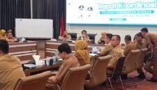 Pemkab Lampung Selatan Gelar Rakor Mingguan. (Foto.Juwantoro)