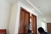Rakor Minggu di Aula Rajabasa Kantor Bupati Lampung Selatan tertutup untuk media. (Foto.Juwantoro) 
