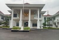 Kantor Bupati Lampung Selatan. (Foto.Juwantoro) 