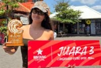 Shafira Bawa Nama Lampung ke Podium (ist).