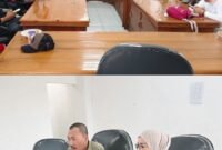 Para peserta penulisan feature tengah ikuti seleksi. (Dok. PWI Lampung) 
