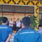 Foto: Wakil Ketua II KONI Provinsi Lampung Riagus Ria di Kantor KONI Lampung saat melepas para Atlet Petanque ( dok Humas KONI)