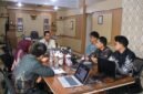 Jajaran Kantah Lampung Selatan ikuti kegiatan zoom percepatan integrasi. 
