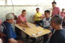 Kepala Dinkes Lampung Selatan Devi dan jajaran tengah menghadapi tim orado PWI Lamsel