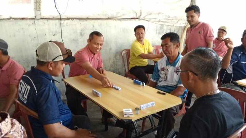 Kepala Dinkes Lampung Selatan Devi dan jajaran tengah menghadapi tim orado PWI Lamsel