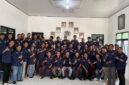 Pengurus PWI Lamsel foto bersama usai menggelar rapat. 