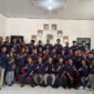 Pengurus PWI Lamsel foto bersama usai menggelar rapat. 