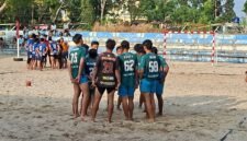 Foto: Tim Bola tangan Lampung terus matangkan persiapan ( dok Humas KONI Lampung).