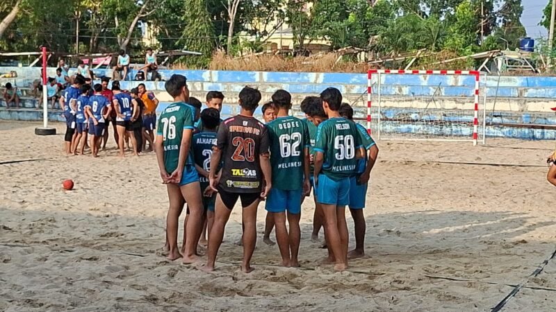 Foto: Tim Bola tangan Lampung terus matangkan persiapan ( dok Humas KONI Lampung).