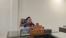 Sekda kab Lampung Selatan Supriyanto (foto.Juwantoro) 
